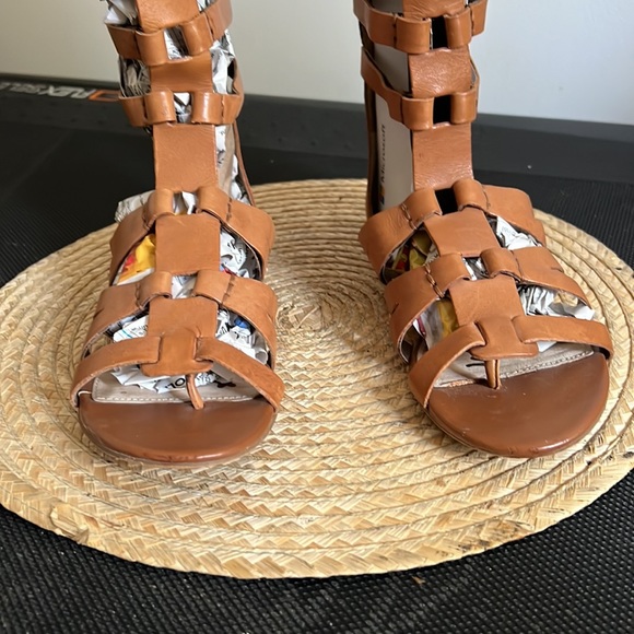 Sam Edelman Leather Gladiators Sandals Size 7.5 - Picture 4 of 15